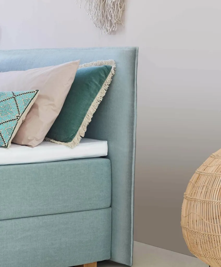 Isabelle by Bico Boxspringbett Butterfly Detail Kopfteil