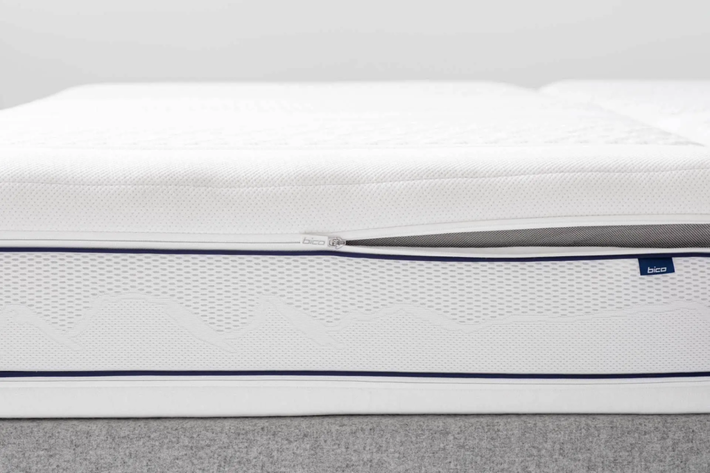 BICO Matratze BodyLuxe h1005 mit zwei Reissverschluesse mit Keder