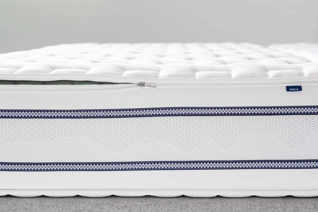BICO Matratze Masterluxe h1255 mit zwei Reissverschluesse mit Keder