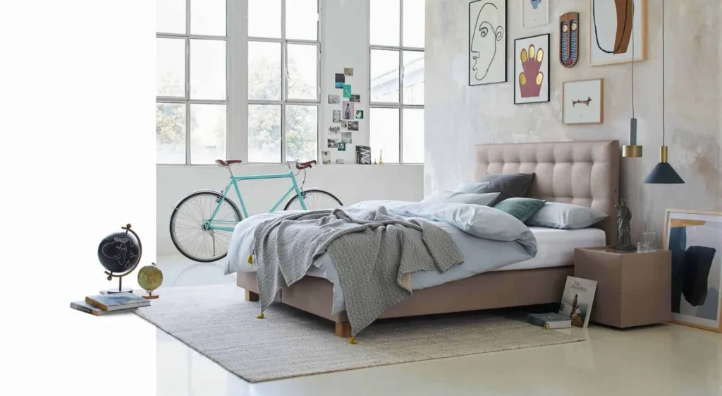 Isabelle by Bico Boxspringbett im Schlafzimmer