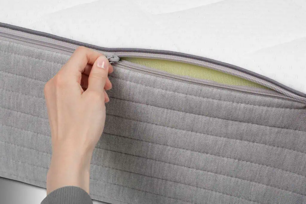 Basics by Bico Matratze Modell 03 h1050 Reissverschluss öffnen mit Hand