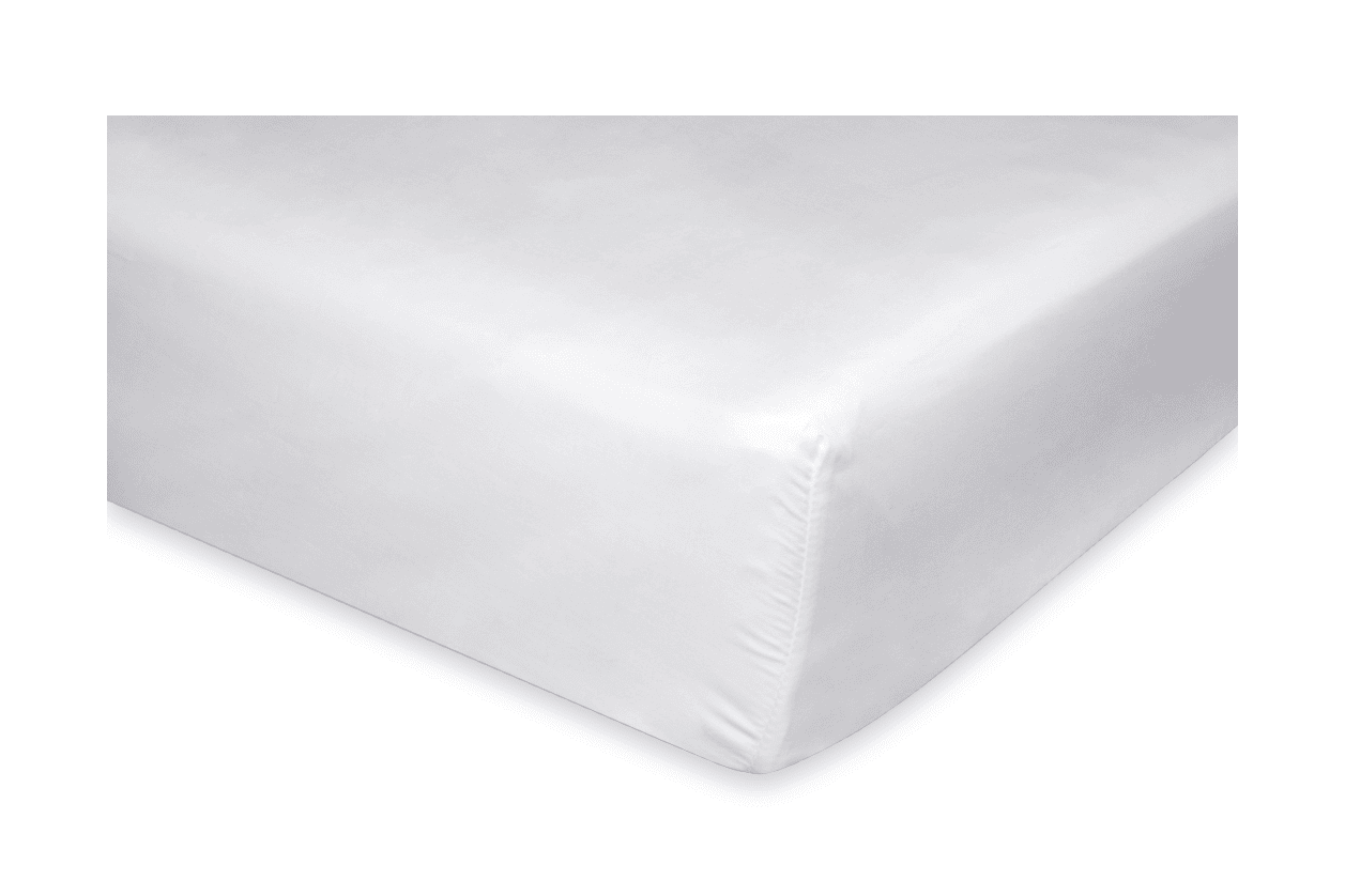 Biancheria da letto: lenzuolo teso bianco