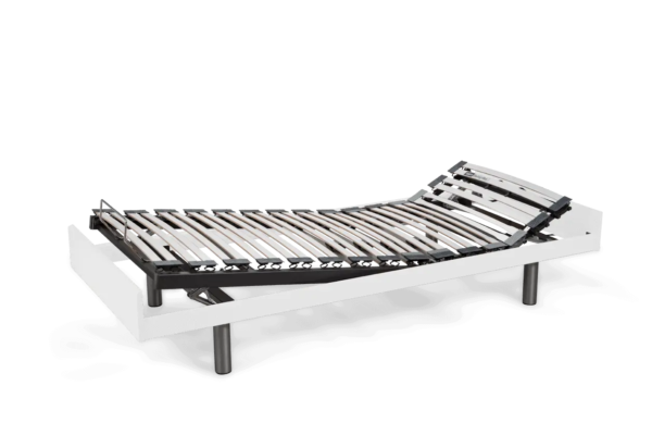 Bico Swing Flex Couch B Lattenrost Buche naturweiss lackiert