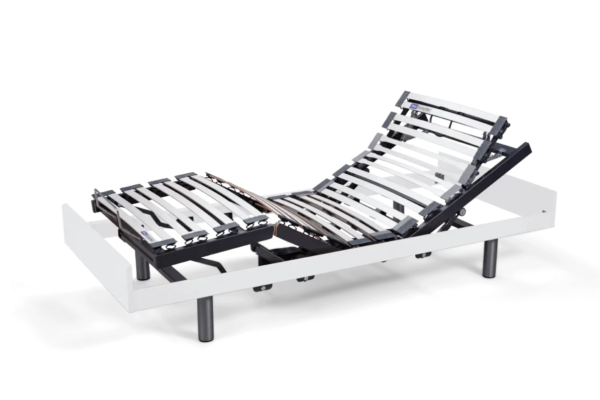 Bico Swing Flex Couch M2 Lattenrost Buche naturweiss lackiert