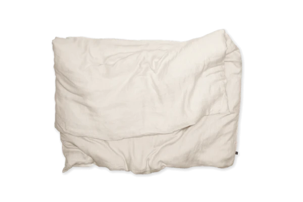 ZigZag Duvetbezug Leinen Stonewash Nature