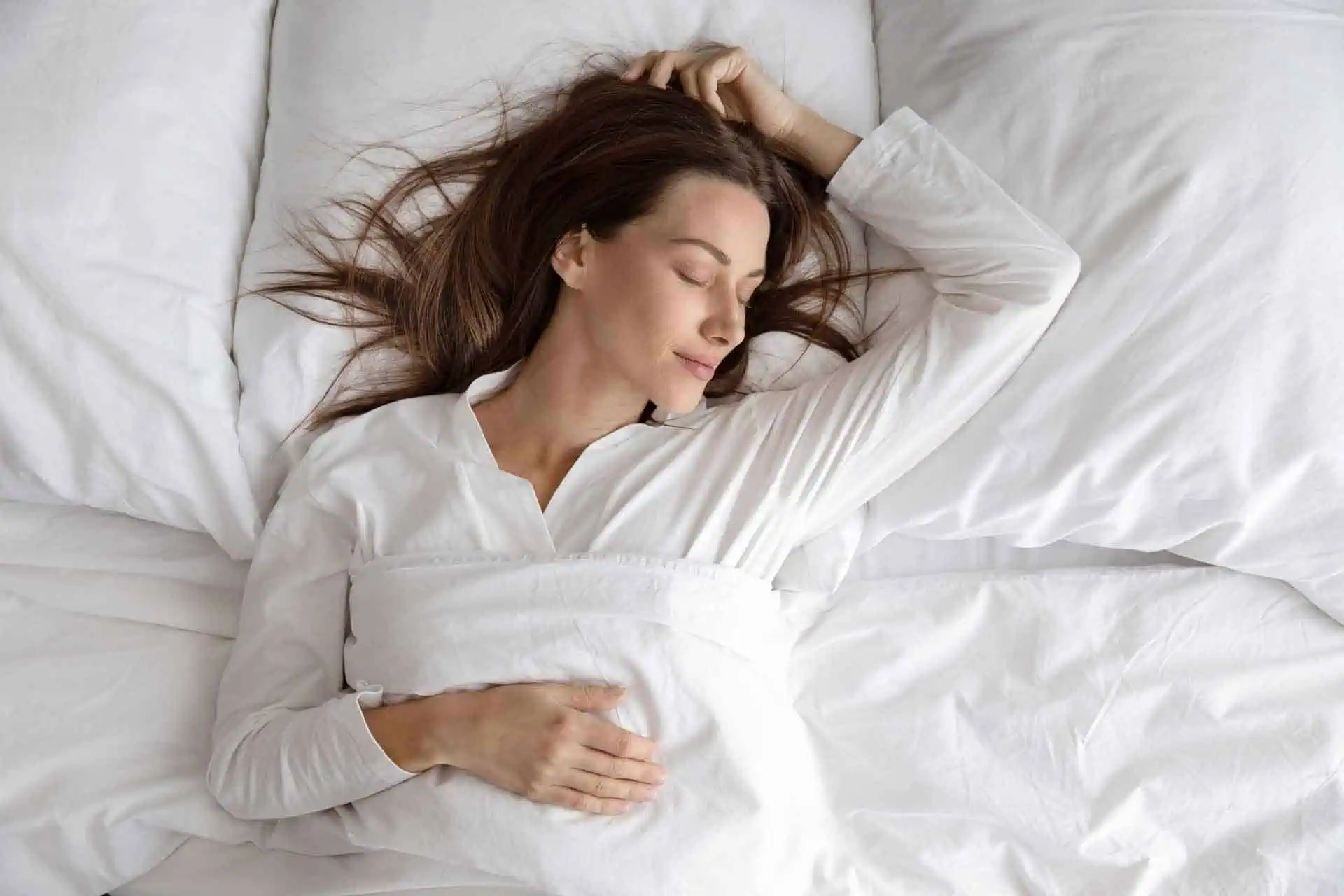 Bico Boxspring Matratze Komfort Frau schlafend