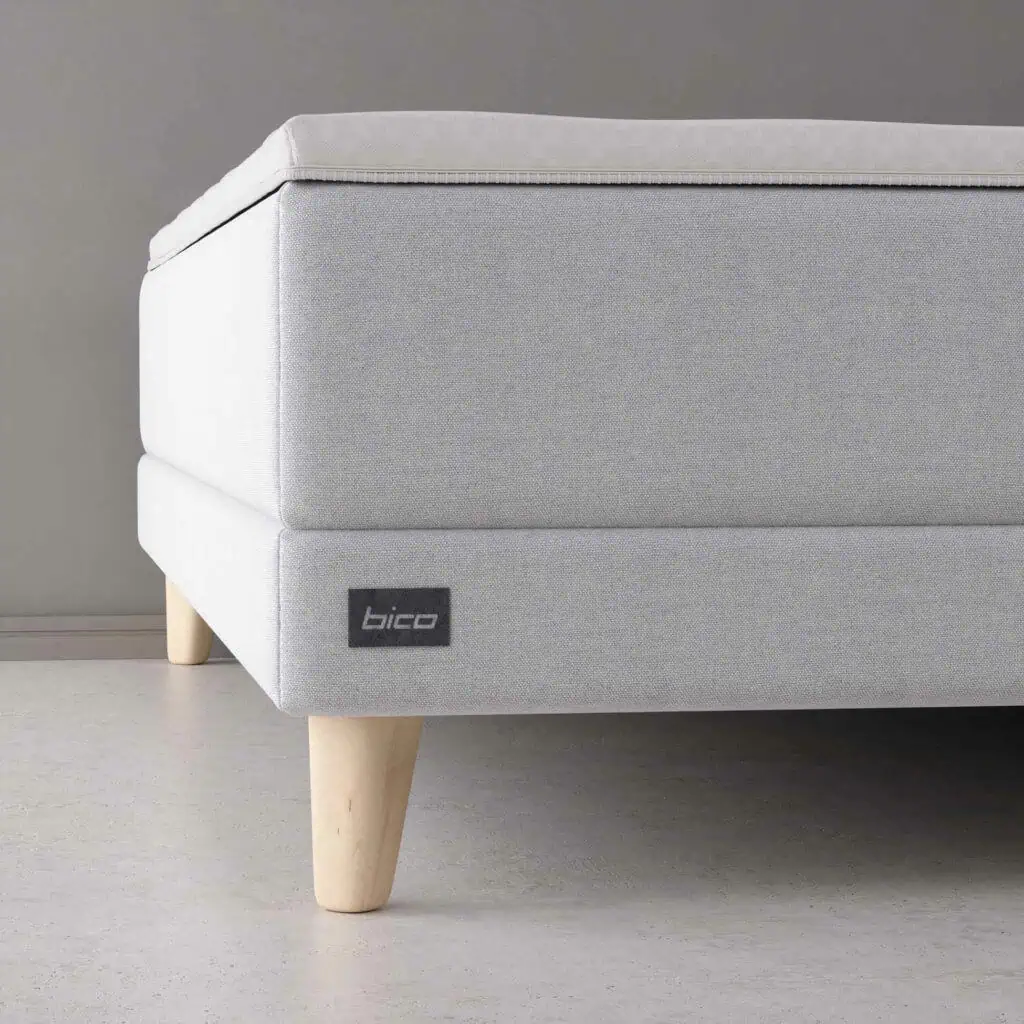 Bico Boxspringbett Susten Holzfuss Detail